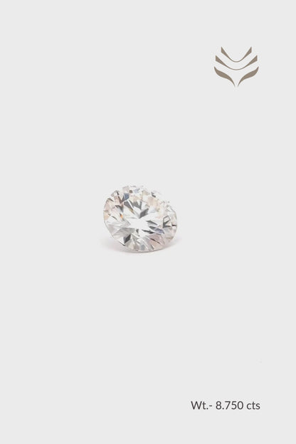 Moissanite - 8.75 Ct