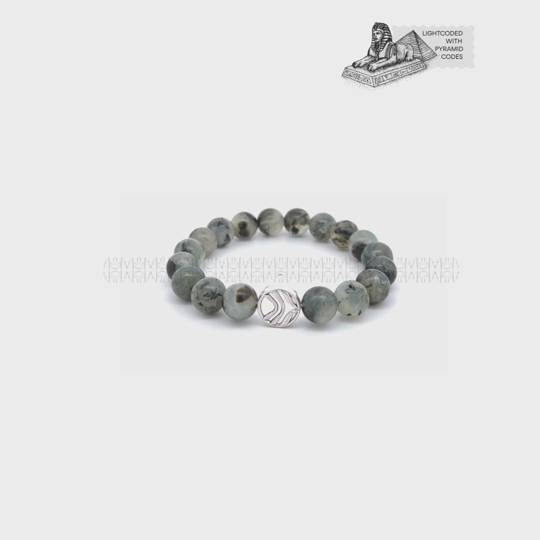 Anti Bad Dreams Prehnite Bracelet