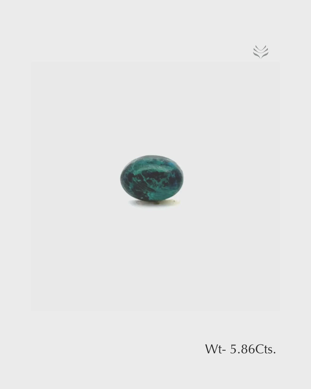 Load video: Chrysocolla - 5.86 Ct