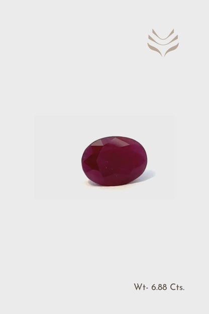 African Ruby -  6.88 Ct