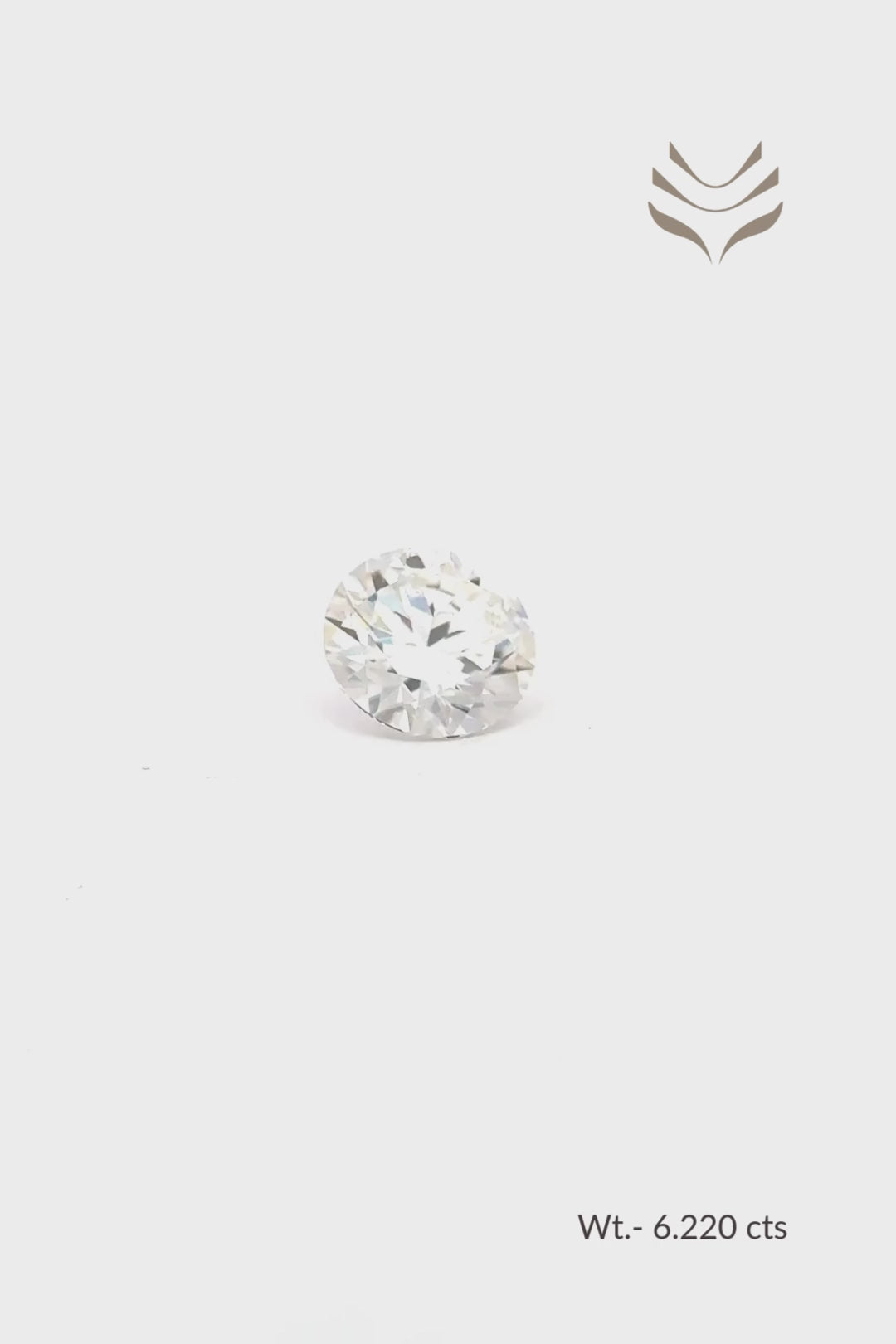 Load video: Moissanite - 6.22 Ct
