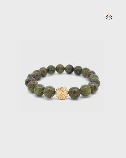 Rock Bottom Savior – Peridot Bracelet