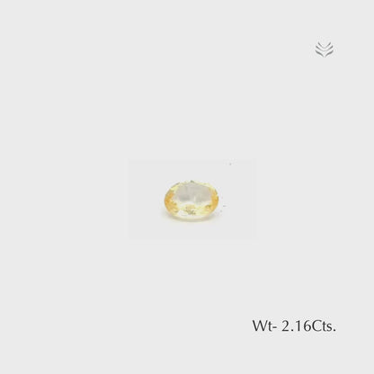 Yellow Sapphire - 2.16 Ct