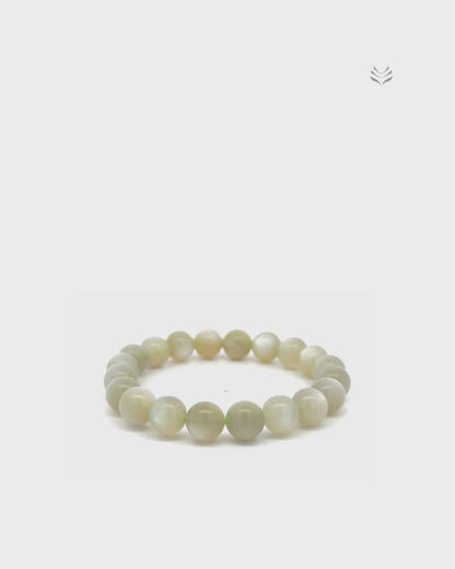 Emotional Friend - Green Moonstone Bracelet