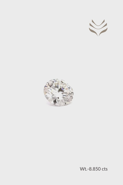 Moissanite - 8.85 Ct