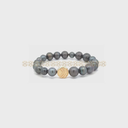 Lightcoded Black Pearl Bracelet