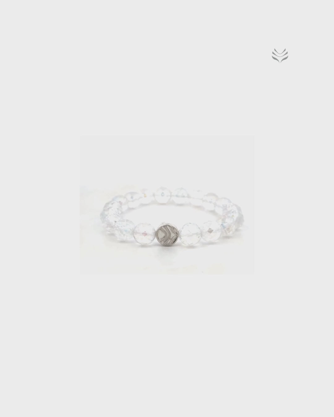 Titanium Aura Quartz Faceted