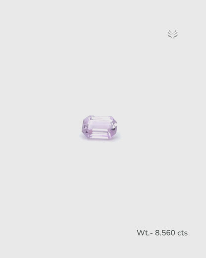 Natural Kunzite- 8.560 Ct