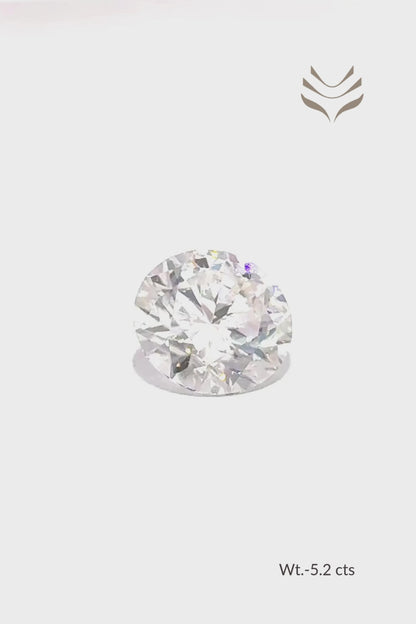 Moissanite - 5.2 Ct