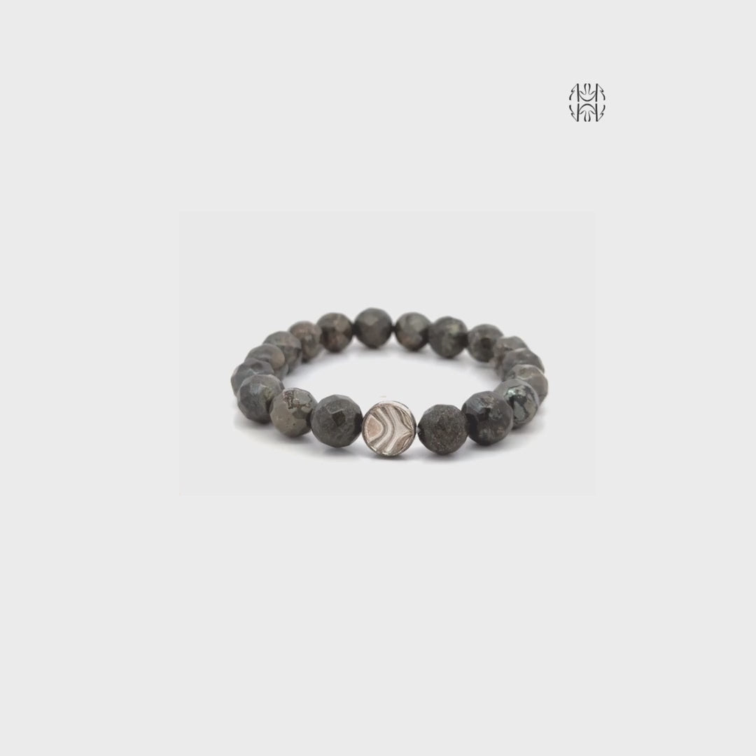 Wealth Attractor - Iron Pyrite Bracelet
