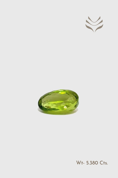 Peridot - 5.38 Ct
