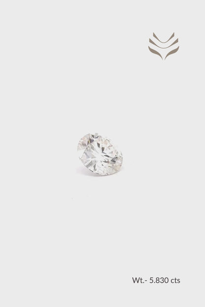 Moissanite - 5.83 Ct
