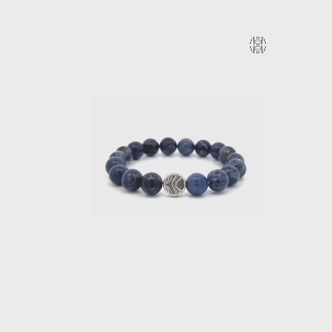 Deep Communication Sodalite Bracelet