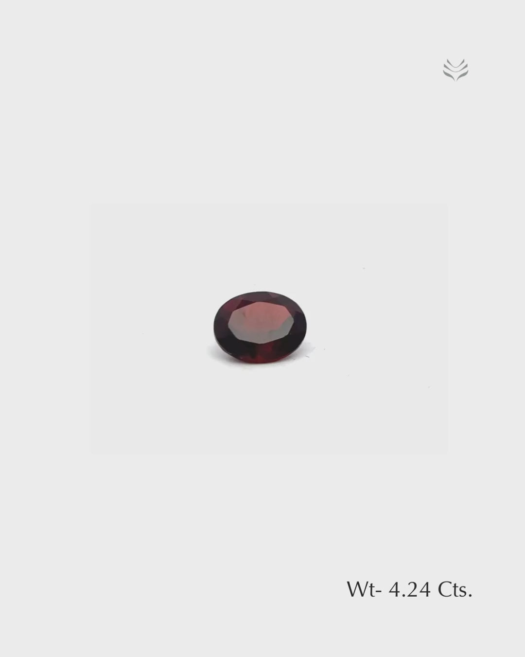 Load video: Mozambique Garnet - 4.24 Ct