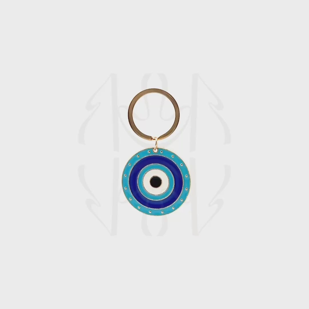 Return to Sender Evil Eye Keychain