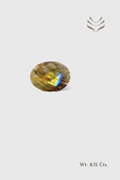 Faceted Labradorite- 8.15 Ct
