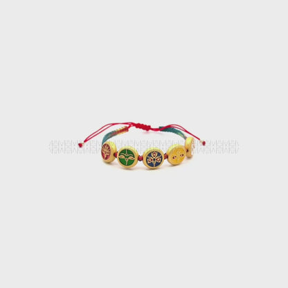 5 Evil Eye Goddess Protection Bracelet