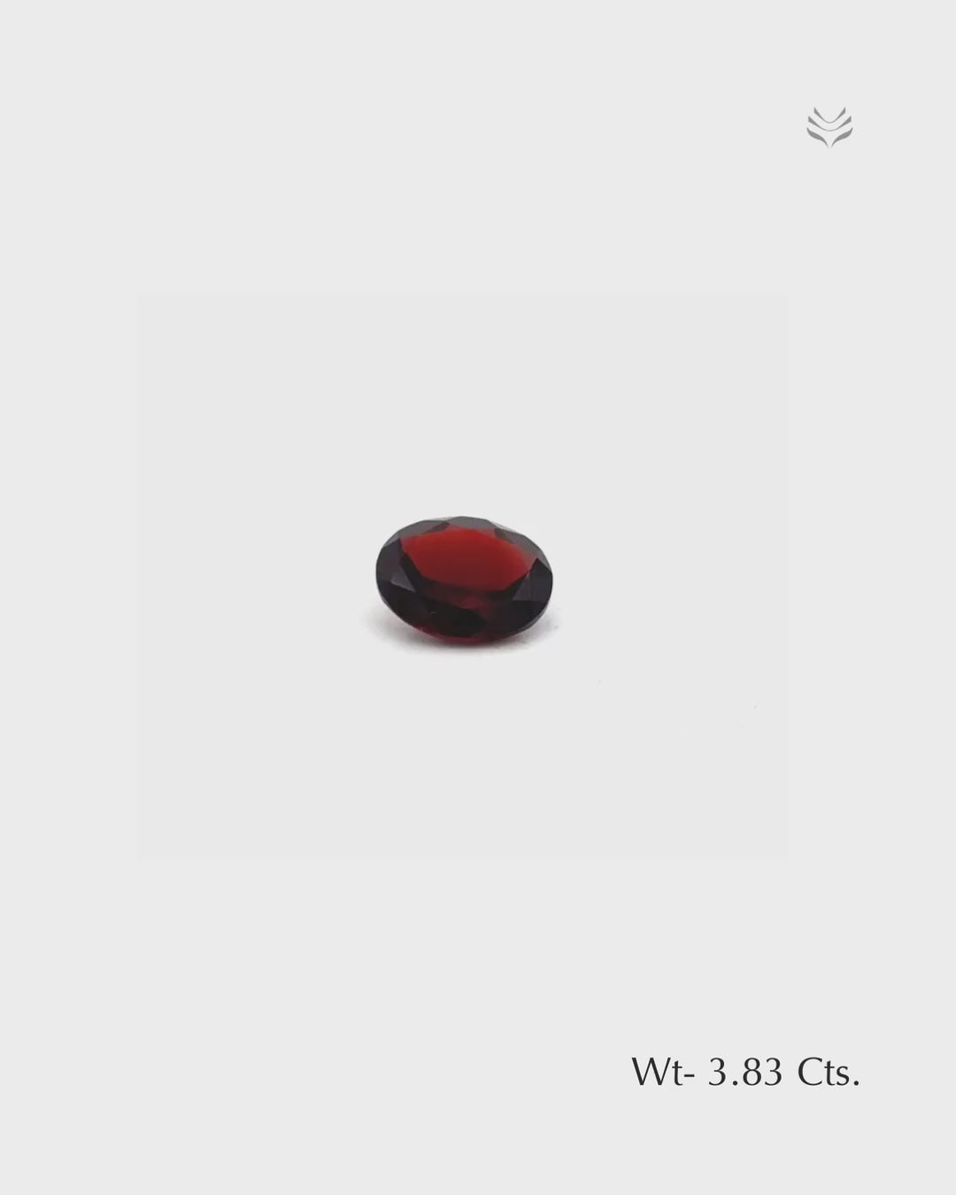 Load video: Mozambique Garnet - 3.83 Ct