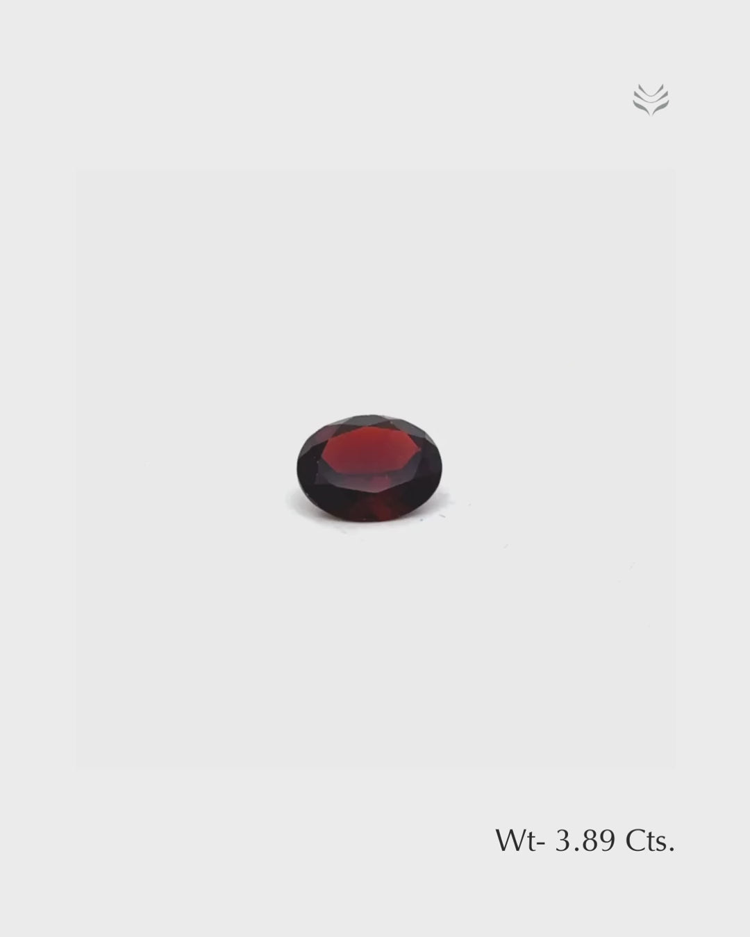 Load video: Mozambique Garnet - 3.89 Ct