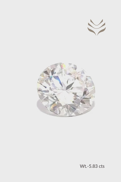 Moissanite - 5.83 Ct