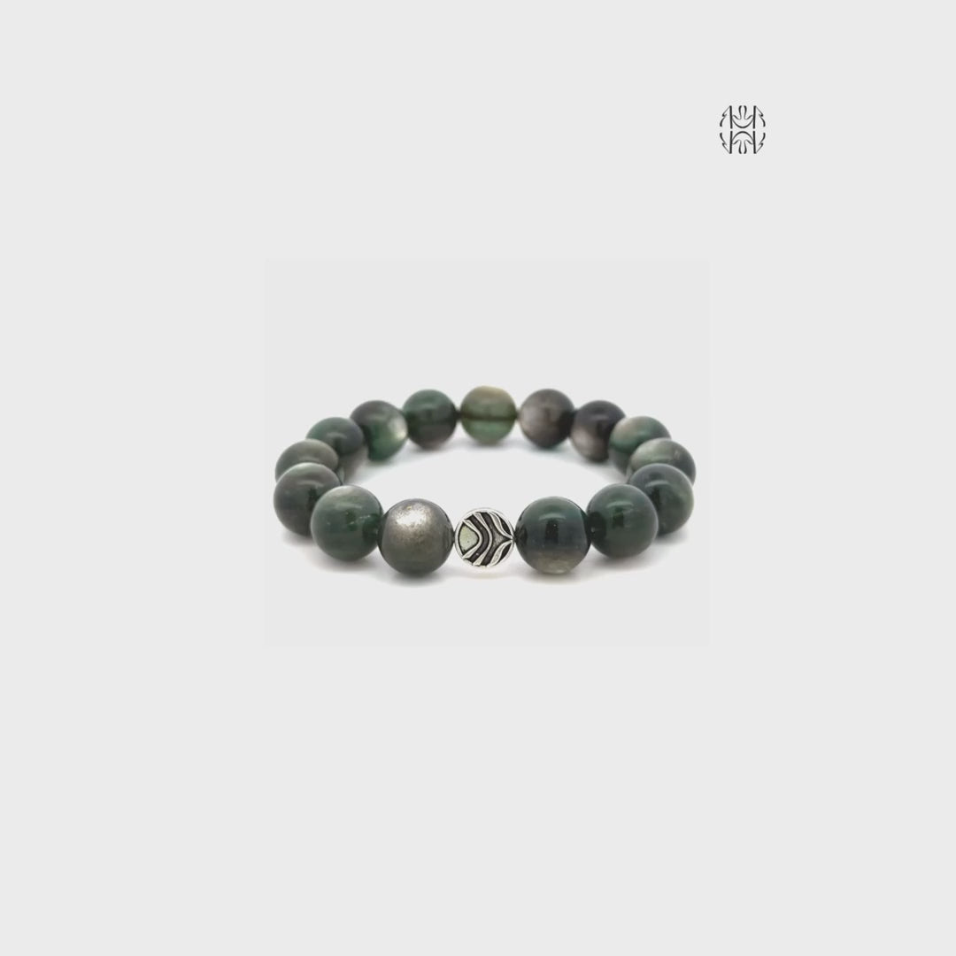 Anxiety Regulator Green Lepidolite Bracelet