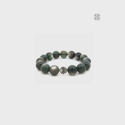 Anxiety Regulator Green Lepidolite Bracelet