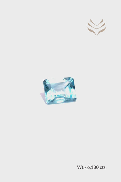 Swiss Blue Topaz - 6.18 Ct