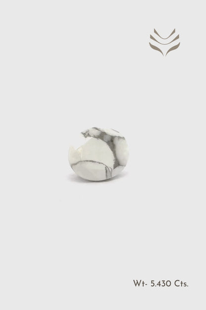 Faceted Howlite- 5.43 Ct