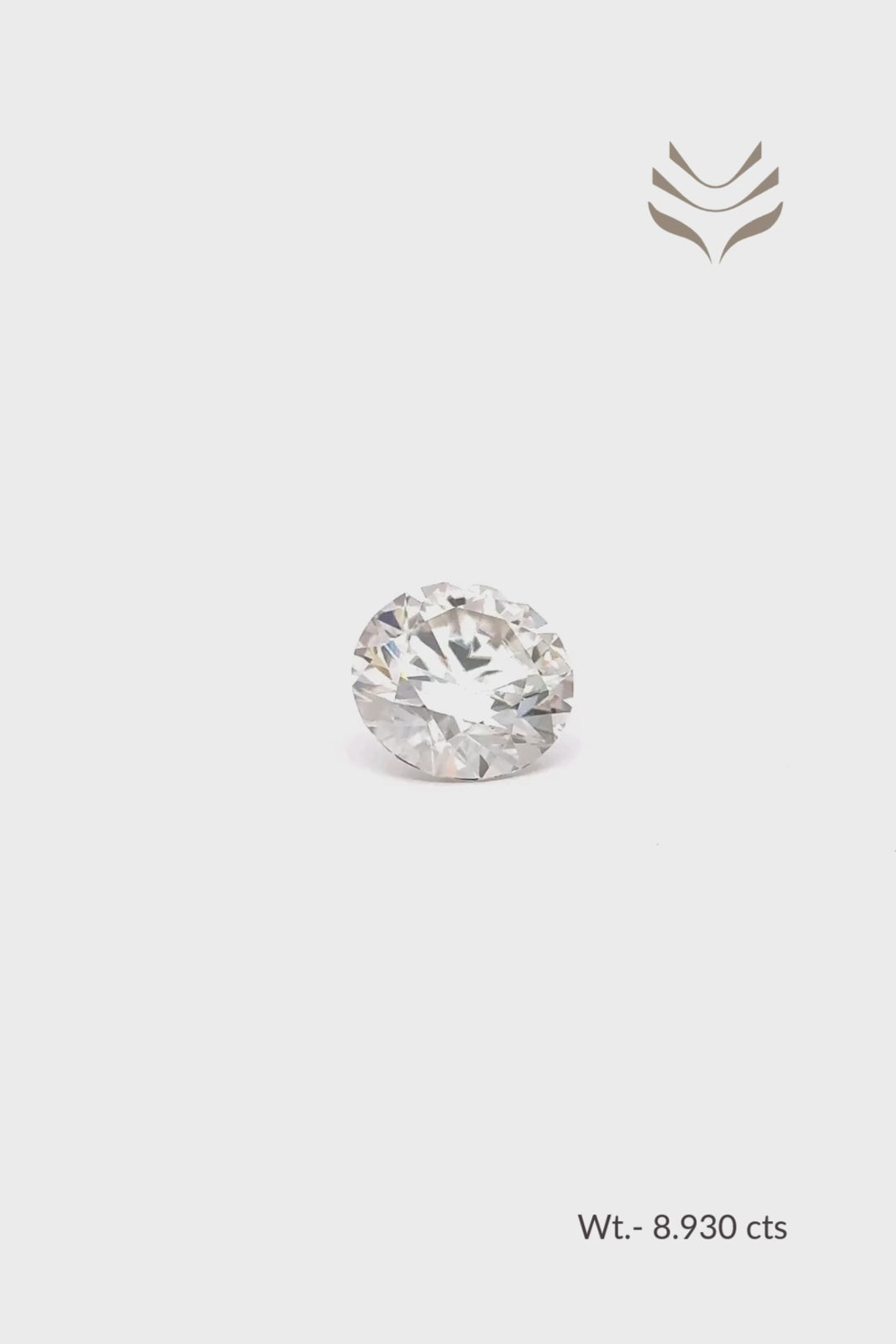 Load video: Moissanite - 8.93 Ct