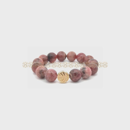 Romanian Rhodochrosite Bracelet