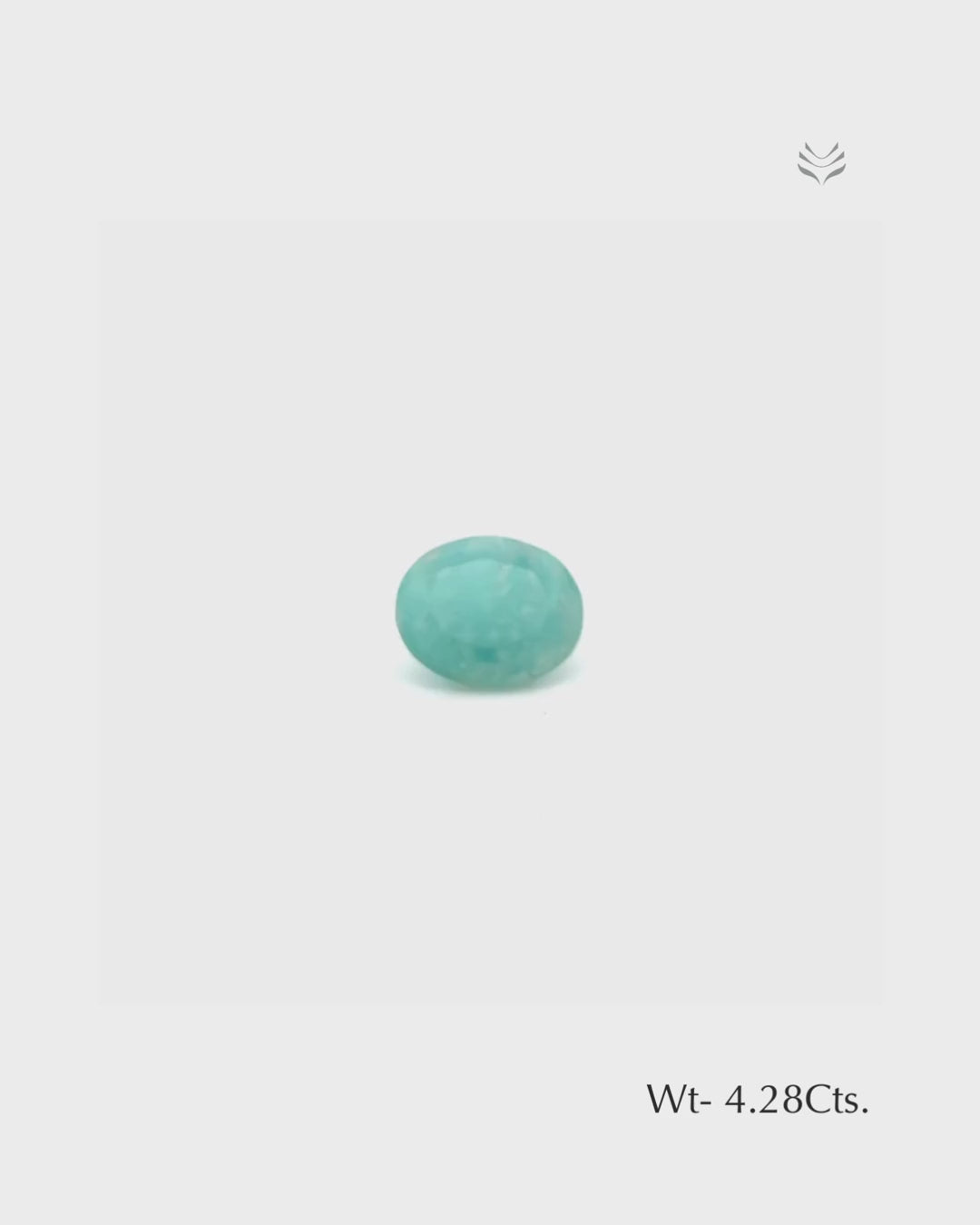 Load video: Natural Amazonite - 4.28 Ct