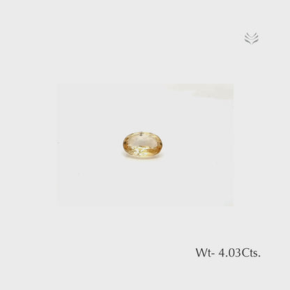 Citrine - 4.03 Ct