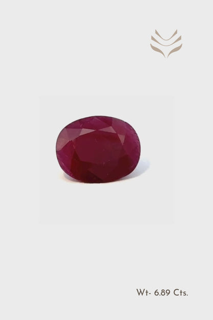 African Ruby -  6.89 Ct