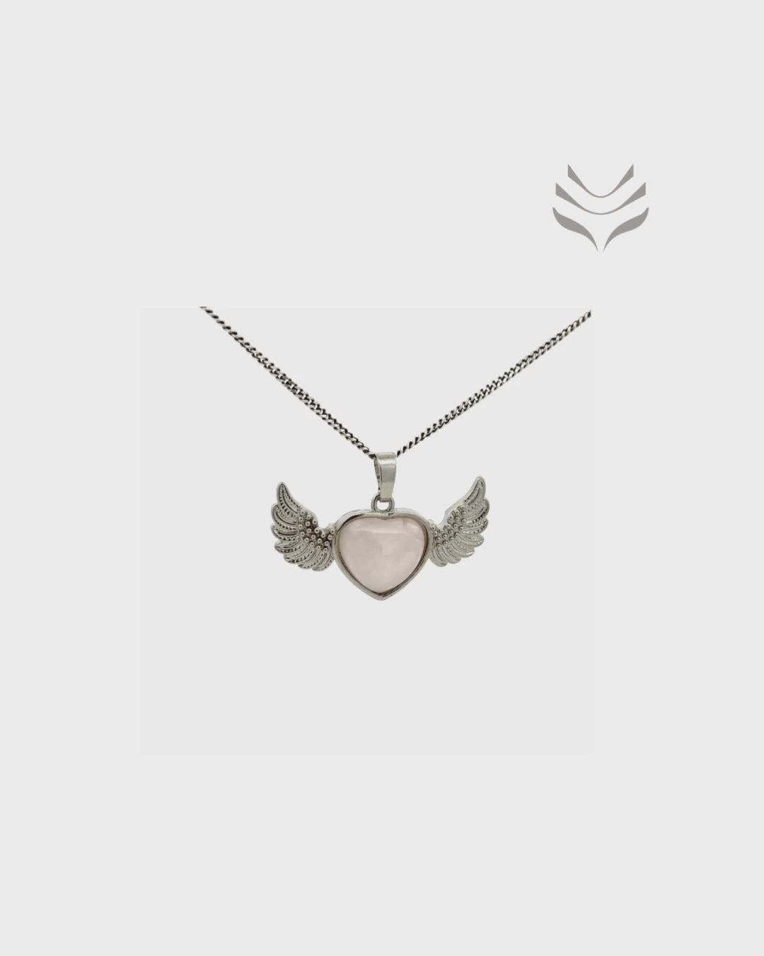 Open Your Heart - Rose Quartz Pendant