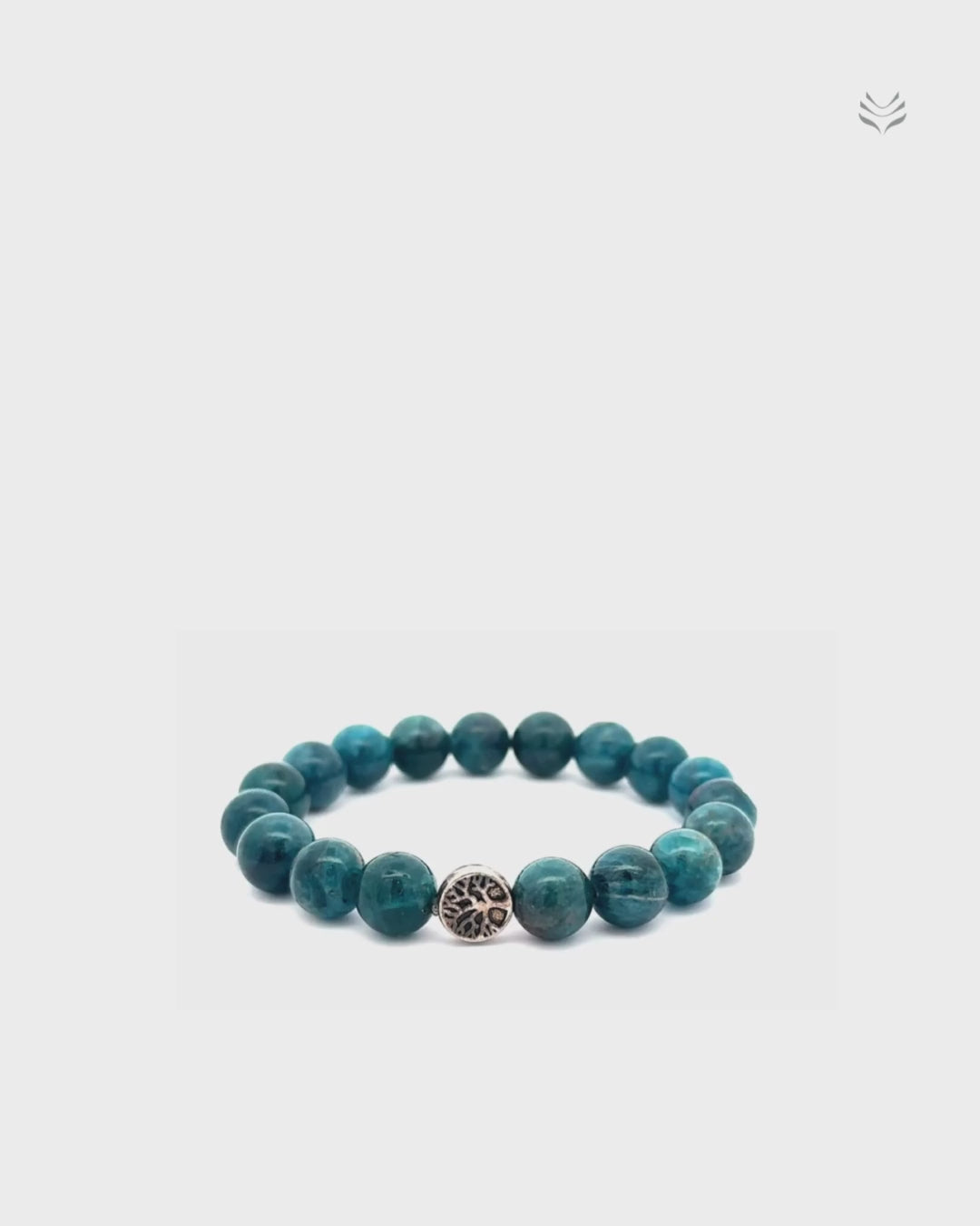 Ambition and Confidence Blue Apatite Bracelet