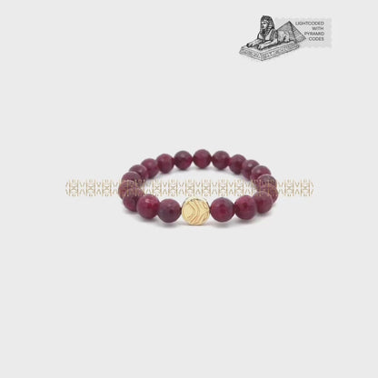 Royalty Ruby Bracelet