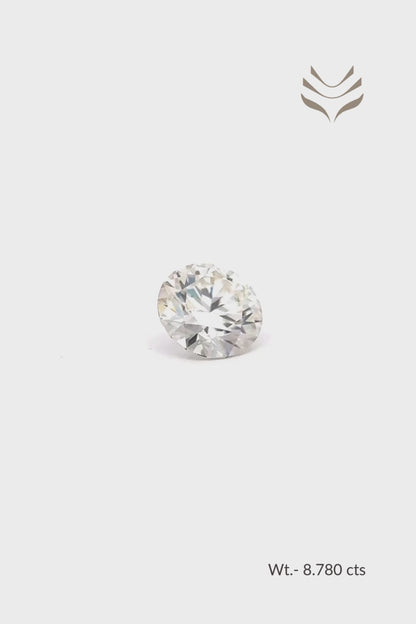Moissanite - 8.78 Ct