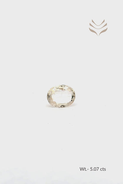 Premium Yellow Topaz- 5.07 Ct