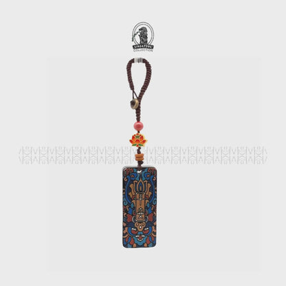 Blue Portal Of Divine Bag Charm