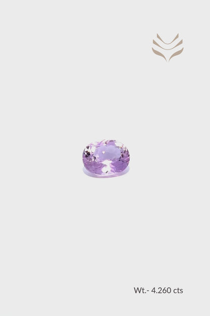 Natural Kunzite-4.26 Ct