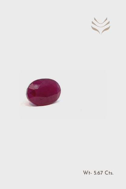 African Ruby -  5.67 Ct