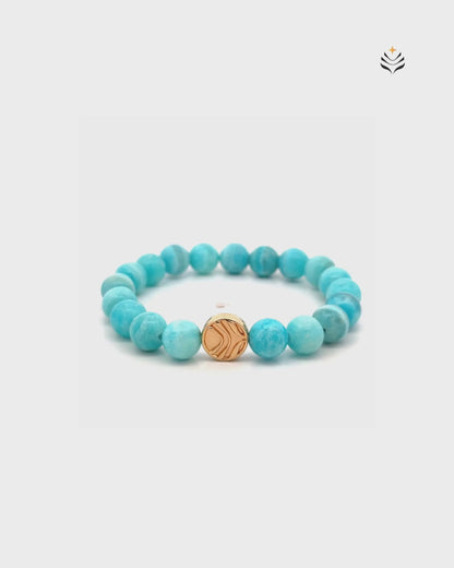 Release Karmic Trauma - Hemimorphite Bracelet