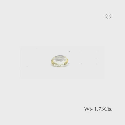 Yellow Sapphire - 1.73 Ct