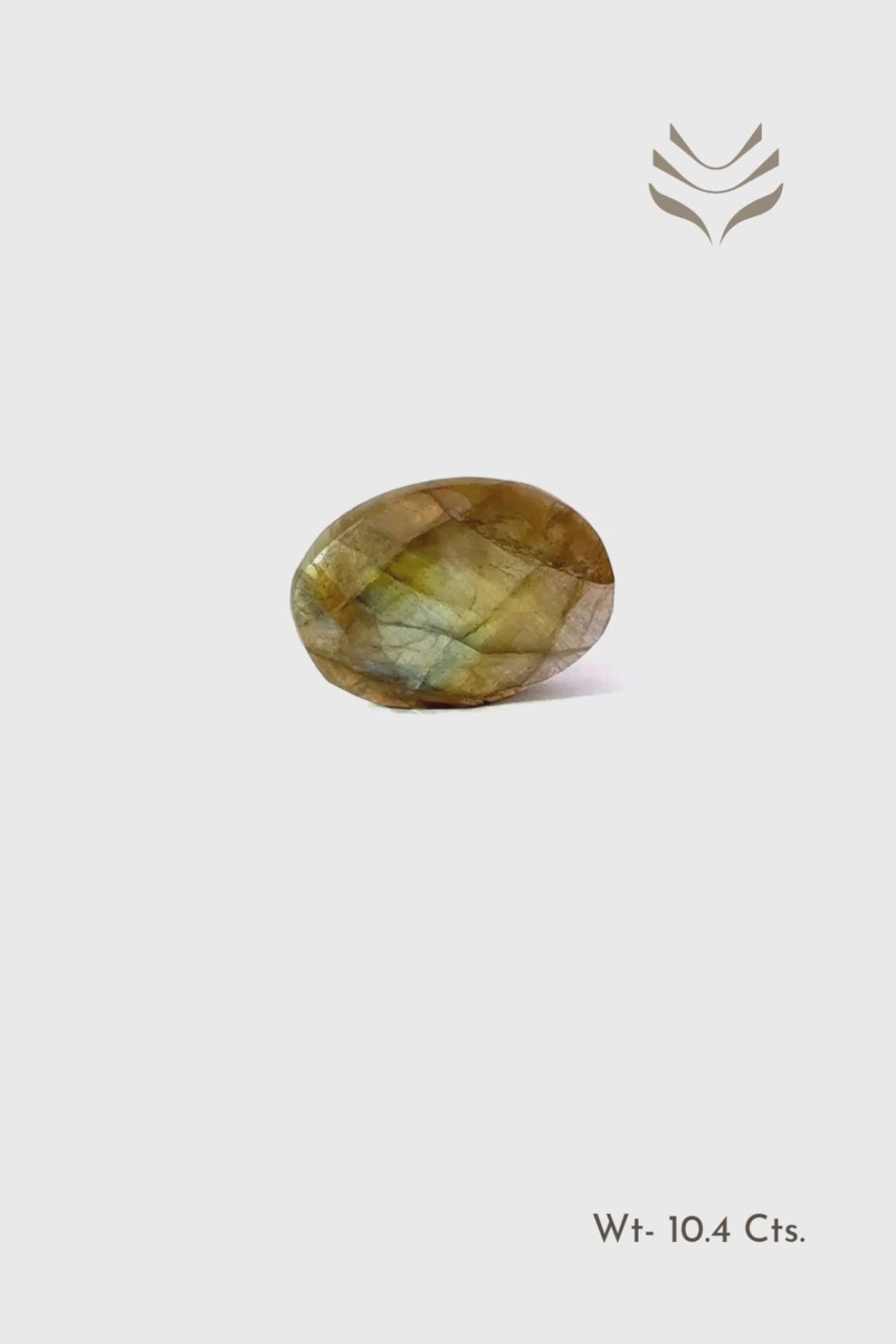 Load video: Faceted Labradorite- 10.4 Ct