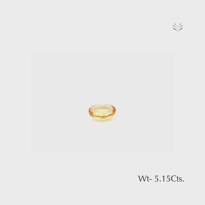 Citrine - 5.15 Ct