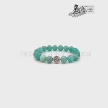 Travel Or Settle Abroad Amazonite Bracelet