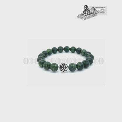 Ultra Rich Energy Chrome Diopside Bracelet