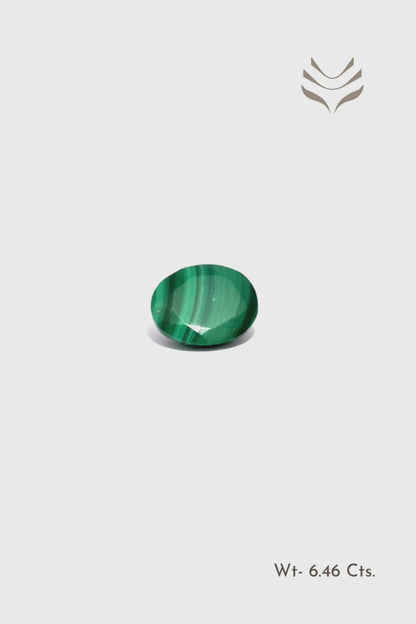 Faceted Malachite - 6.46 Ct