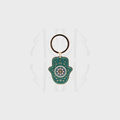 Hamsa Blessing Keychain