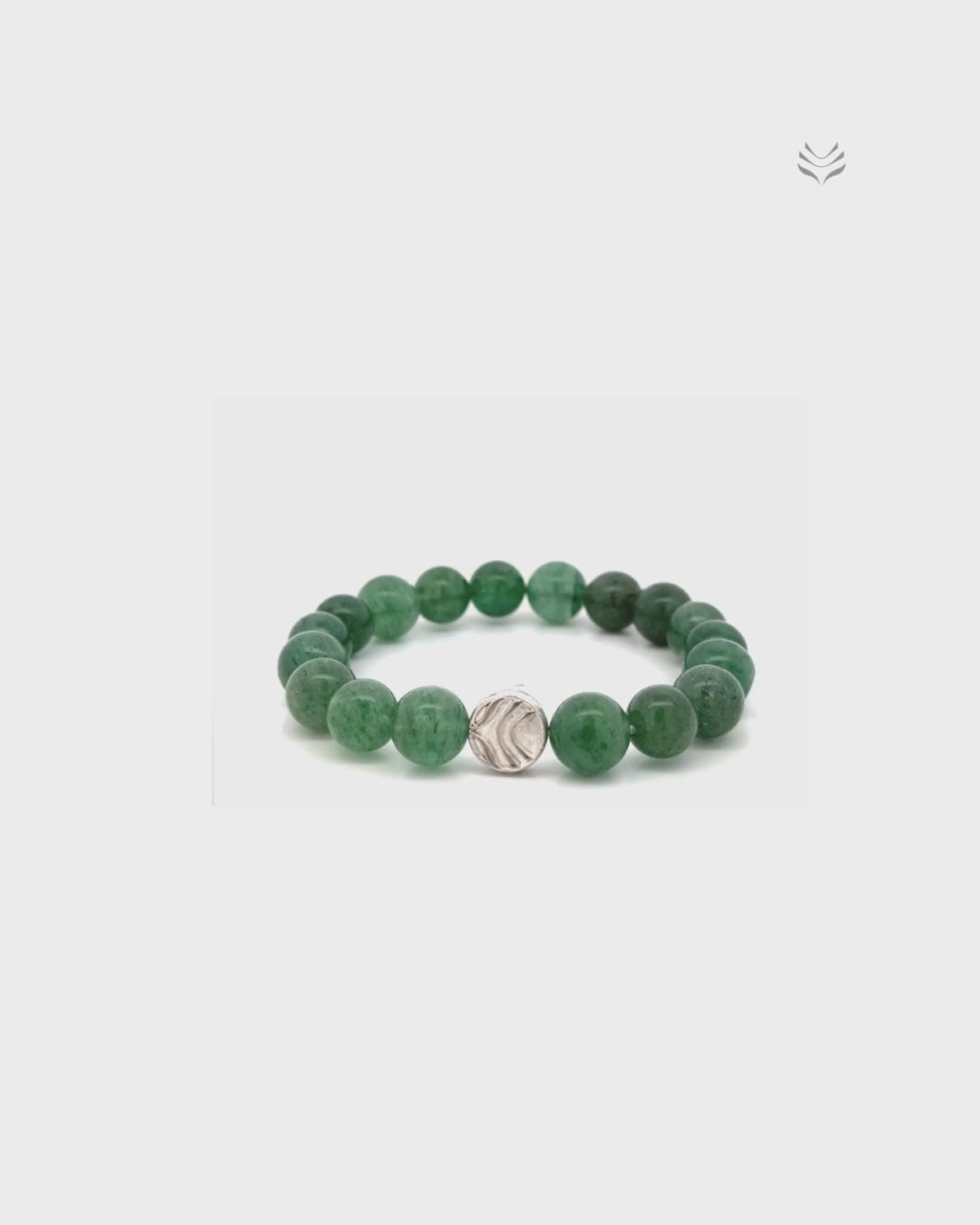 Green Strawberry Quartz Bracelet